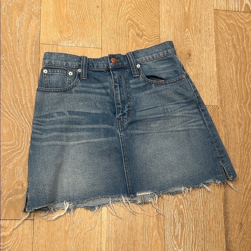 Madewell Jean Skirt